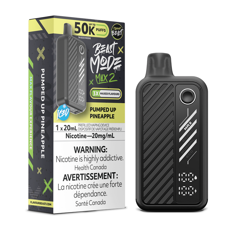PUMPED UP PINEAPPLE - FLAVOUR BEAST BEAST MODE MAX 2 (20mL) (ONTARIO)