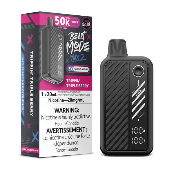 TRIPPIN' TRIPLE BERRY - FLAVOUR BEAST BEAST MODE MAX 2 (20mL) (ONTARIO)