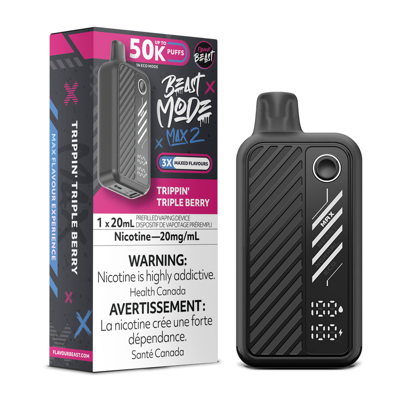 TRIPPIN' TRIPLE BERRY - FLAVOUR BEAST BEAST MODE MAX 2 (20mL) (ONTARIO)