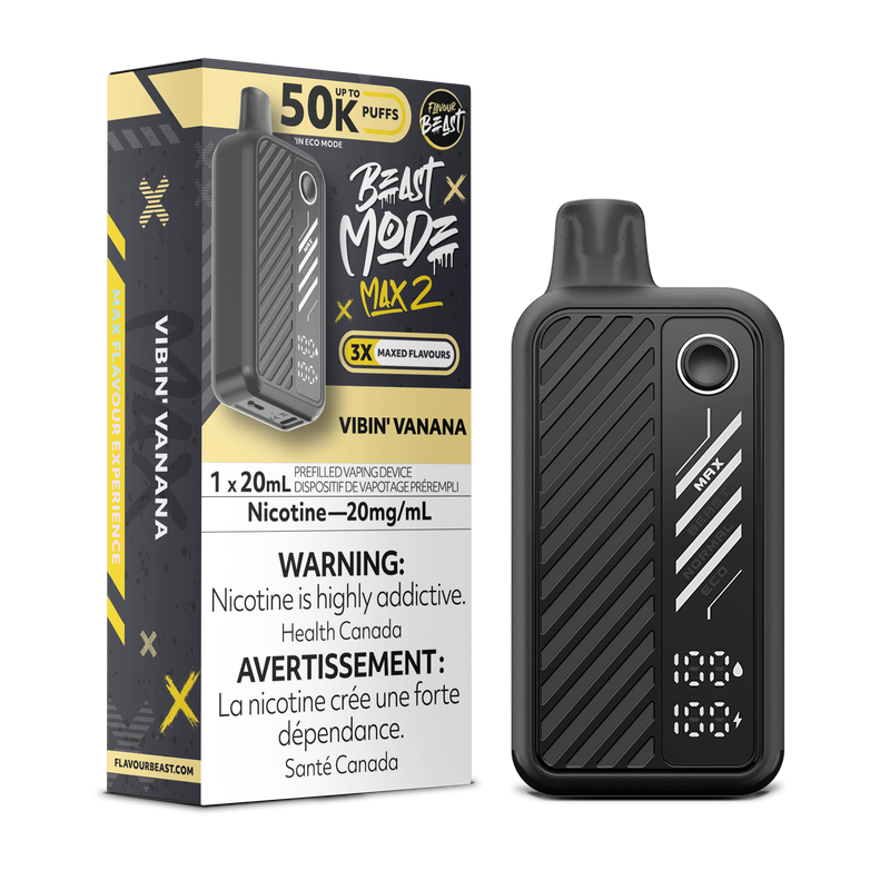 VIBIN' VANANA - FLAVOUR BEAST BEAST MODE MAX 2 (20mL) (ONTARIO)