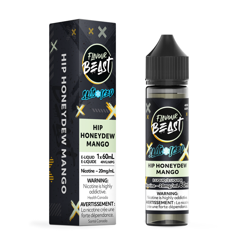 HIP HONEYDEW MANGO (ICED) - FLAVOUR BEAST E LIQUID (60mL) (ONTARIO)
