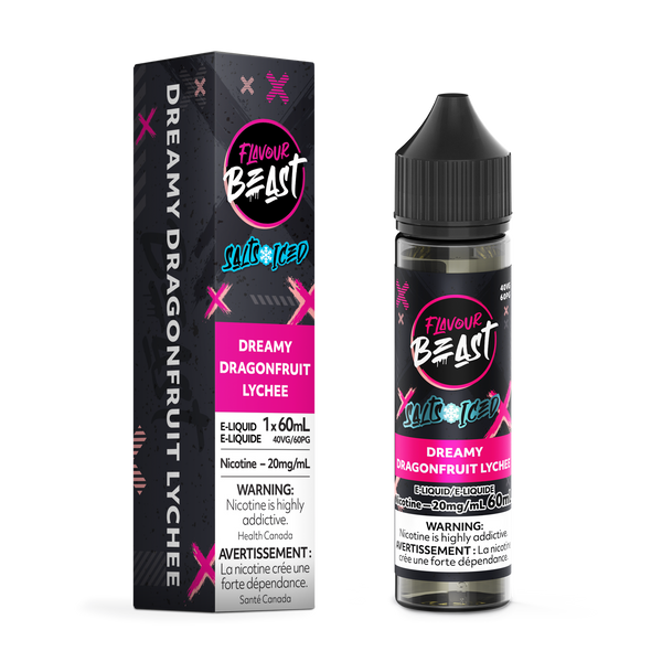 DREAMY DRAGONFRUIT LYCHEE (ICED) - FLAVOUR BEAST E LIQUID (60mL) (ONTARIO)