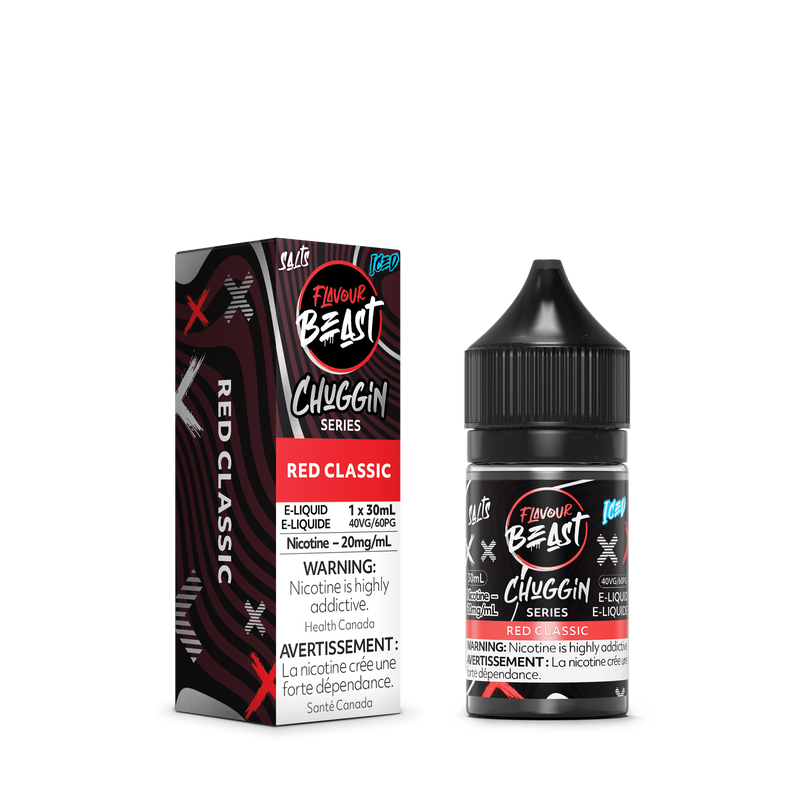 RED CLASSIC (ICED) - FB CHUGGIN E LIQUID (30mL) (ONTARIO)