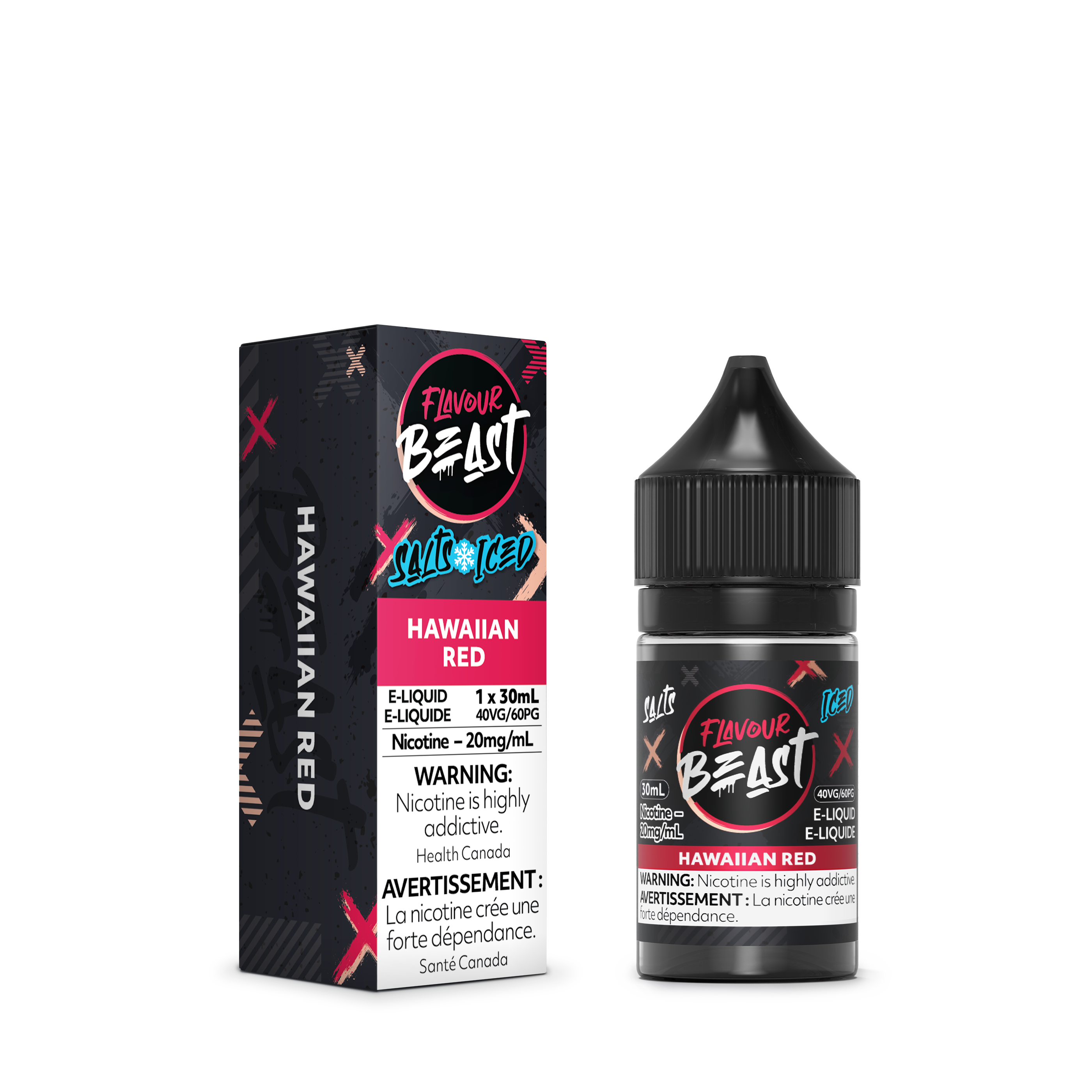 HAWAIIAN RED - FLAVOUR BEAST E LIQUID (30mL)