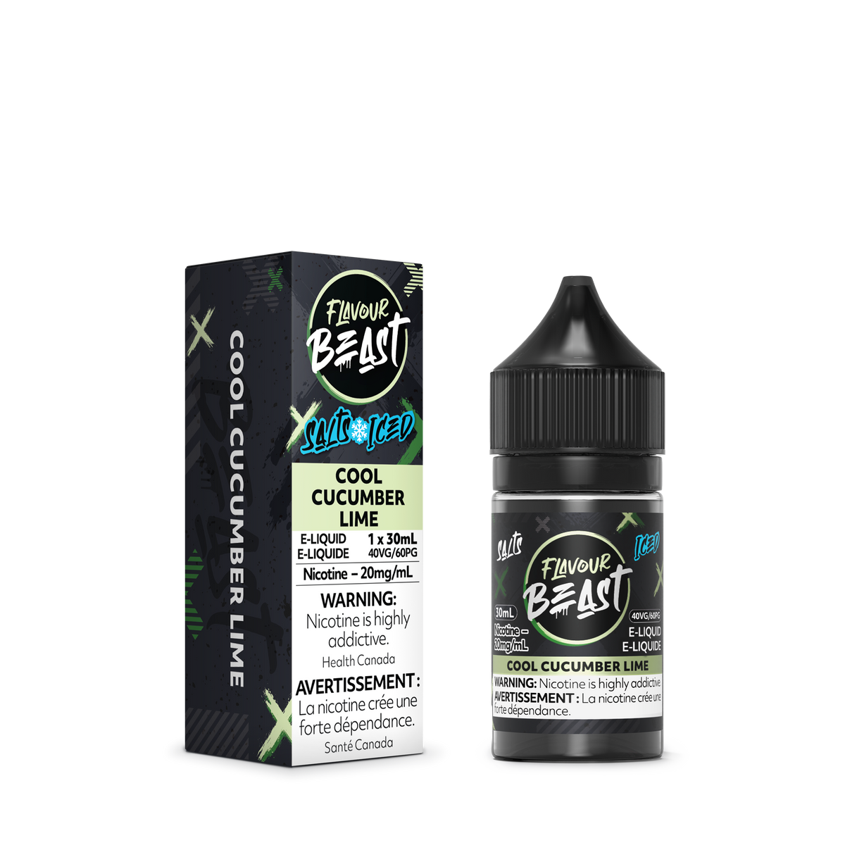 COOL CUCUMBER LIME - FLAVOUR BEAST E LIQUID (30mL)