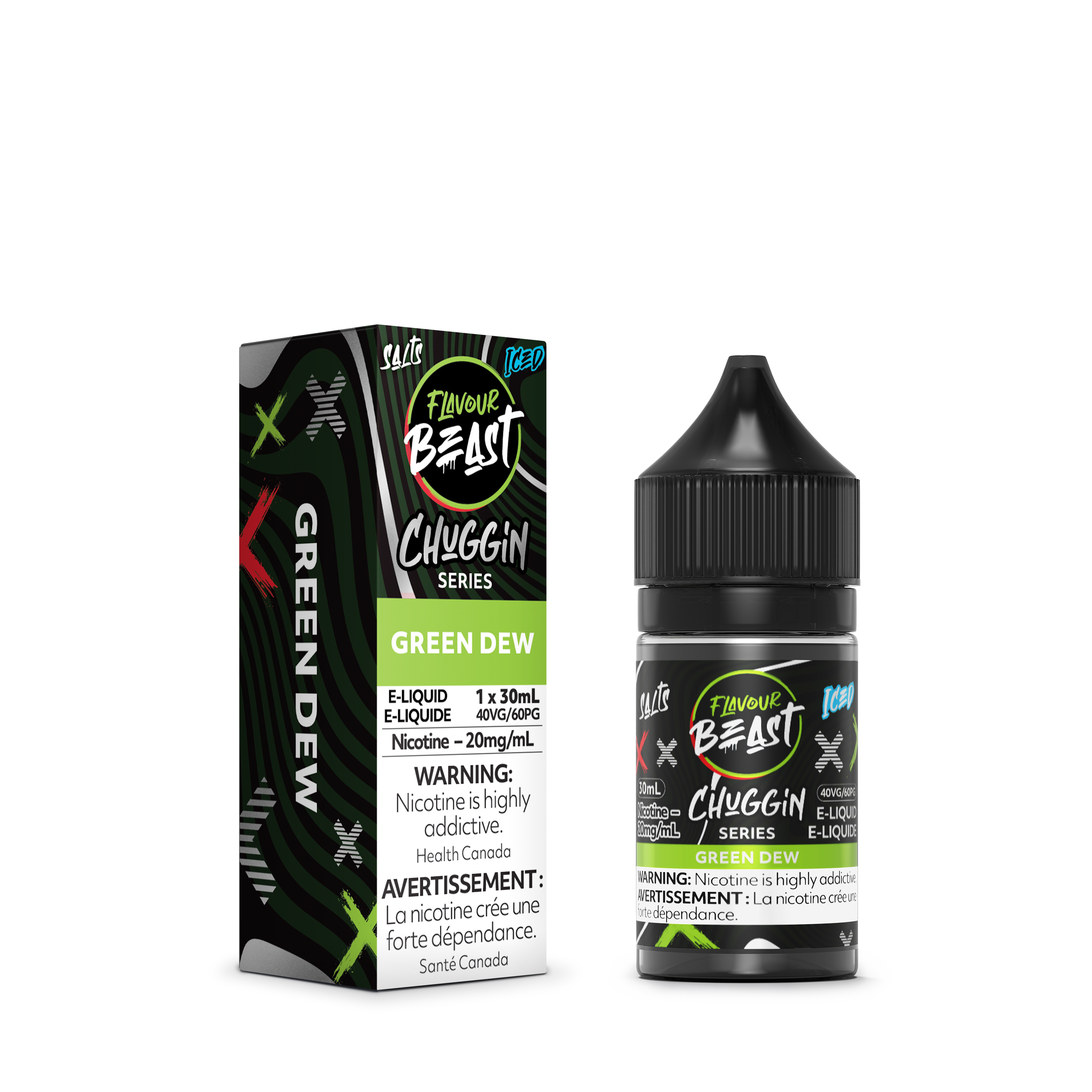 GREEN DEW (ICED) - FB CHUGGIN E LIQUID (30mL)