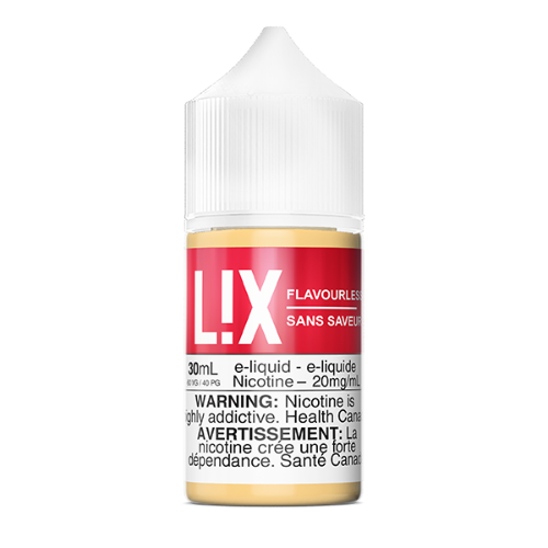 L!X - FLAVORLESS/ FLAVOURLESS (LIX) (30mL)