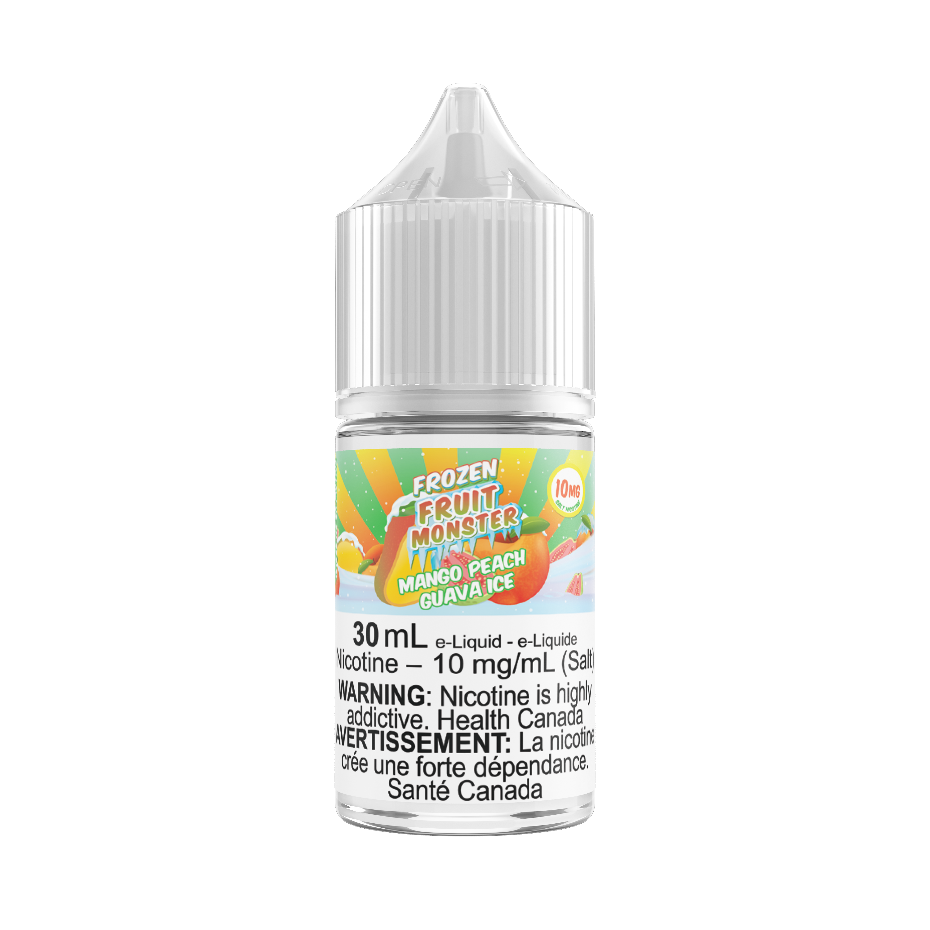MANGO PEACH GUAVA ICE - FROZEN FRUIT MONSTER SALT (30mL)