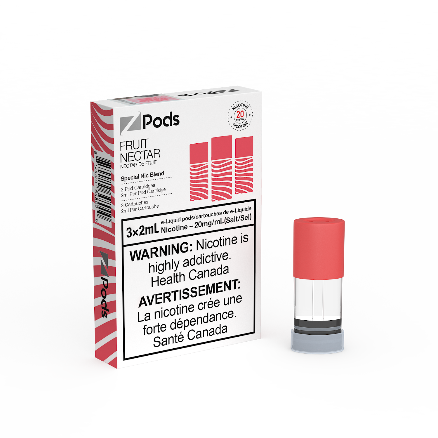 Z-PODS: FRUIT PUNCH/ FRUIT NECTAR (ONTARIO)