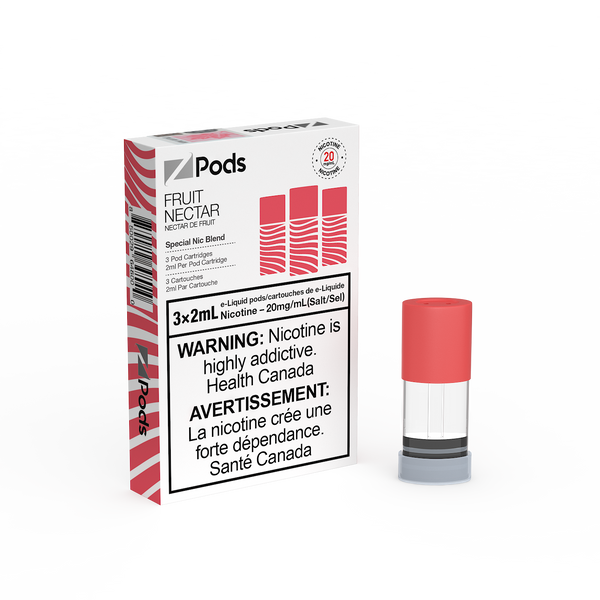 Z-PODS: FRUIT PUNCH/ FRUIT NECTAR (ONTARIO)