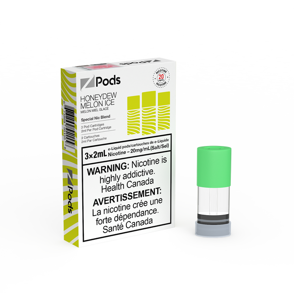 Z-PODS: HONEYDEW MELON ICE (ONTARIO)