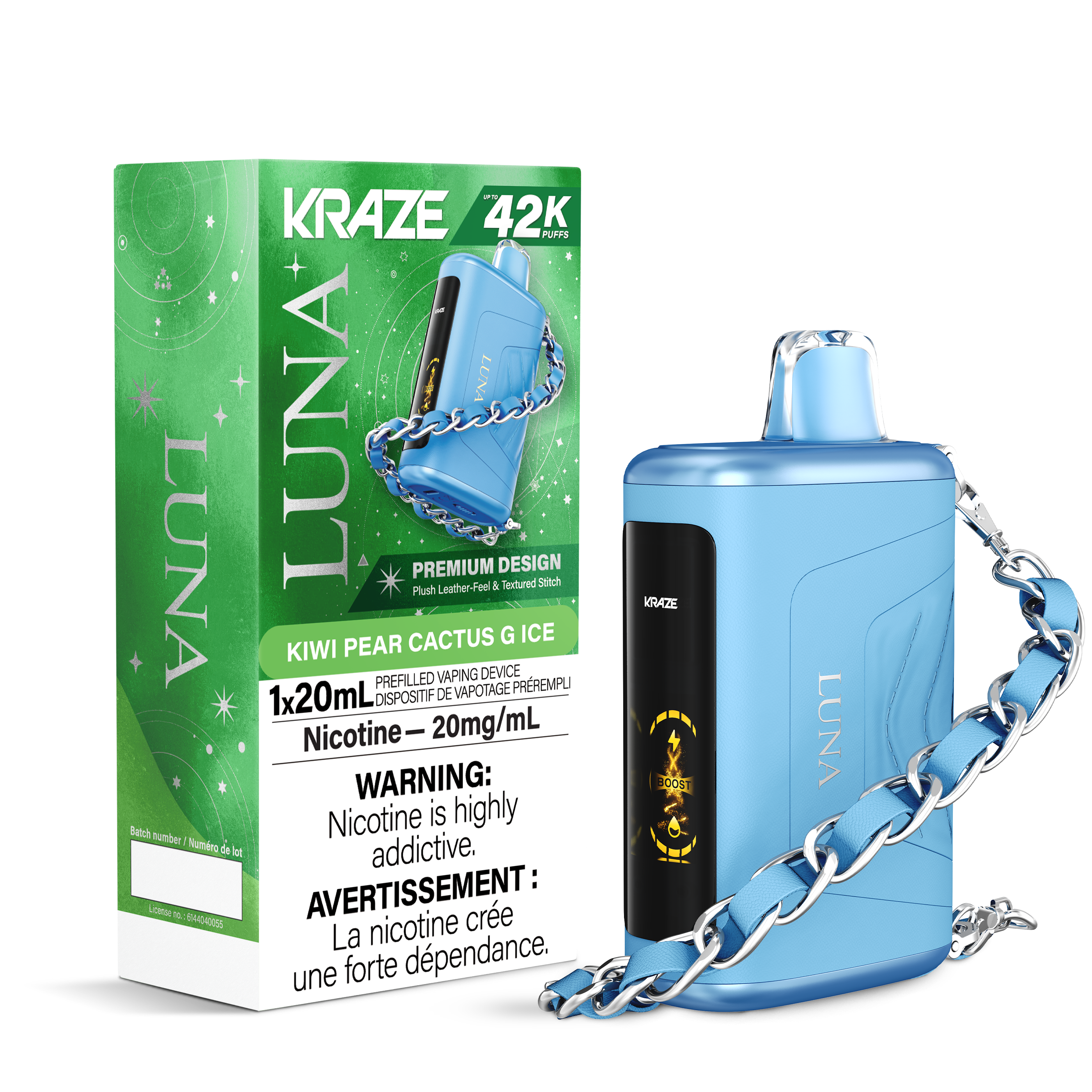 KIWI PEAR CACTUS G ICE - KRAZE LUNA