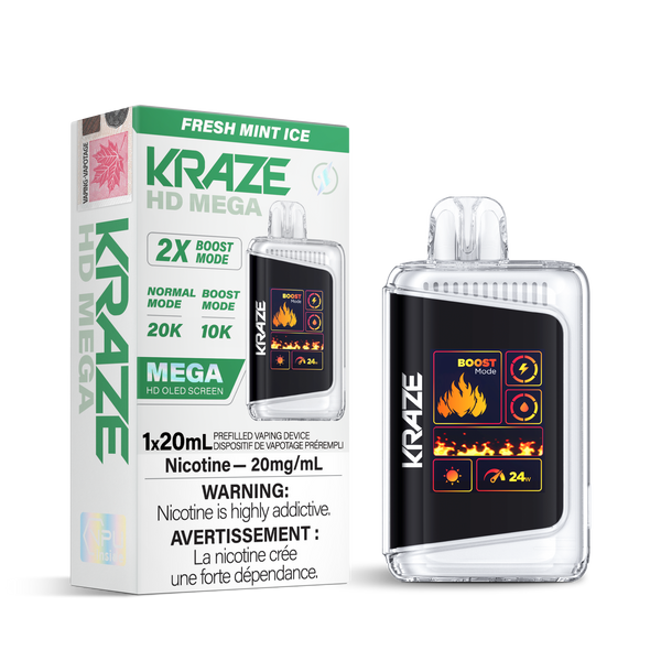 FRESH MINT ICE - KRAZE HD MEGA (ONTARIO)