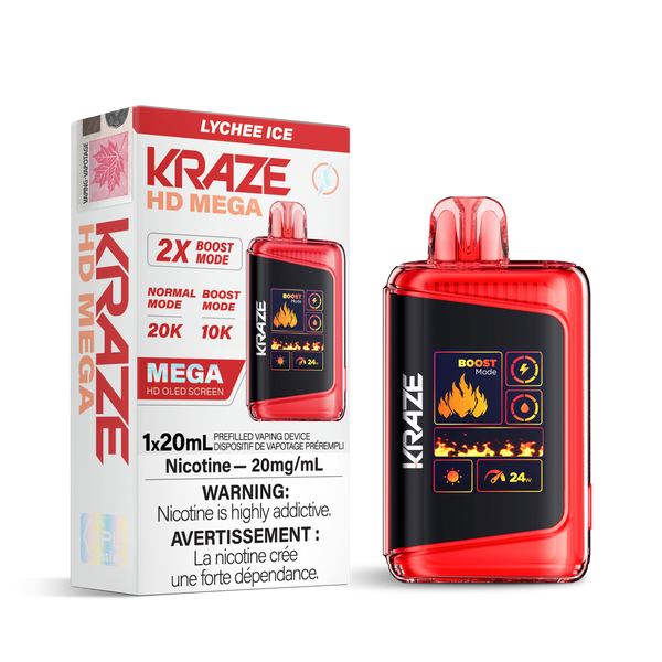 LYCHEE ICE - KRAZE HD MEGA (ONTARIO)