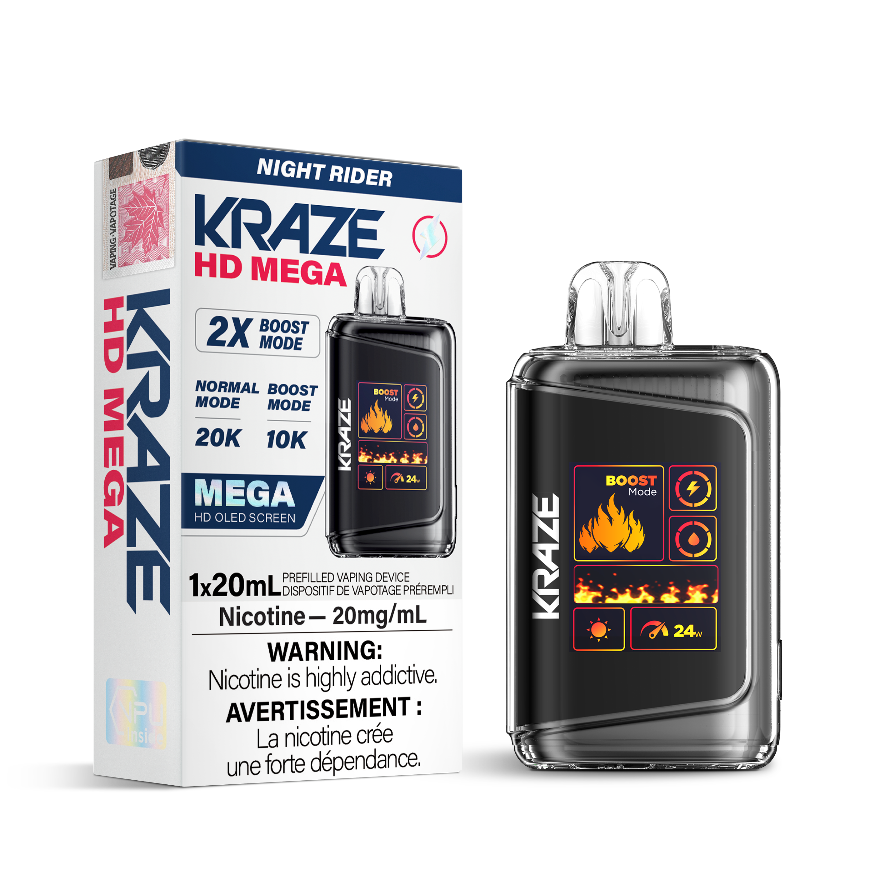 NIGHT RIDER - KRAZE HD MEGA