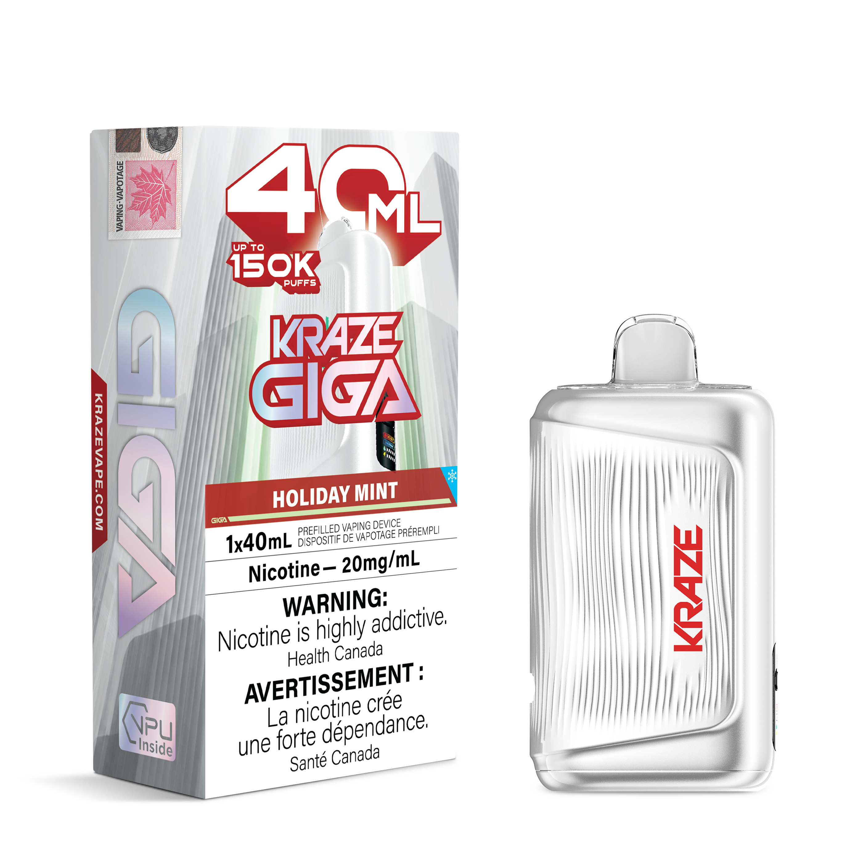 HOLIDAY MINT - KRAZE GIGA (40mL)