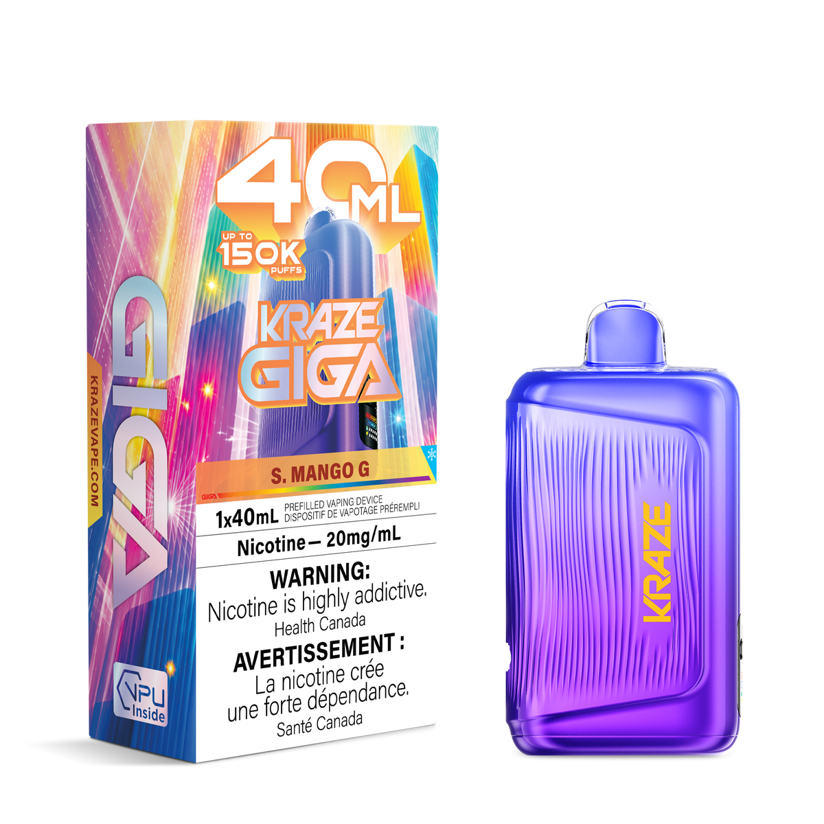 S. MANGO G - KRAZE GIGA (40mL)