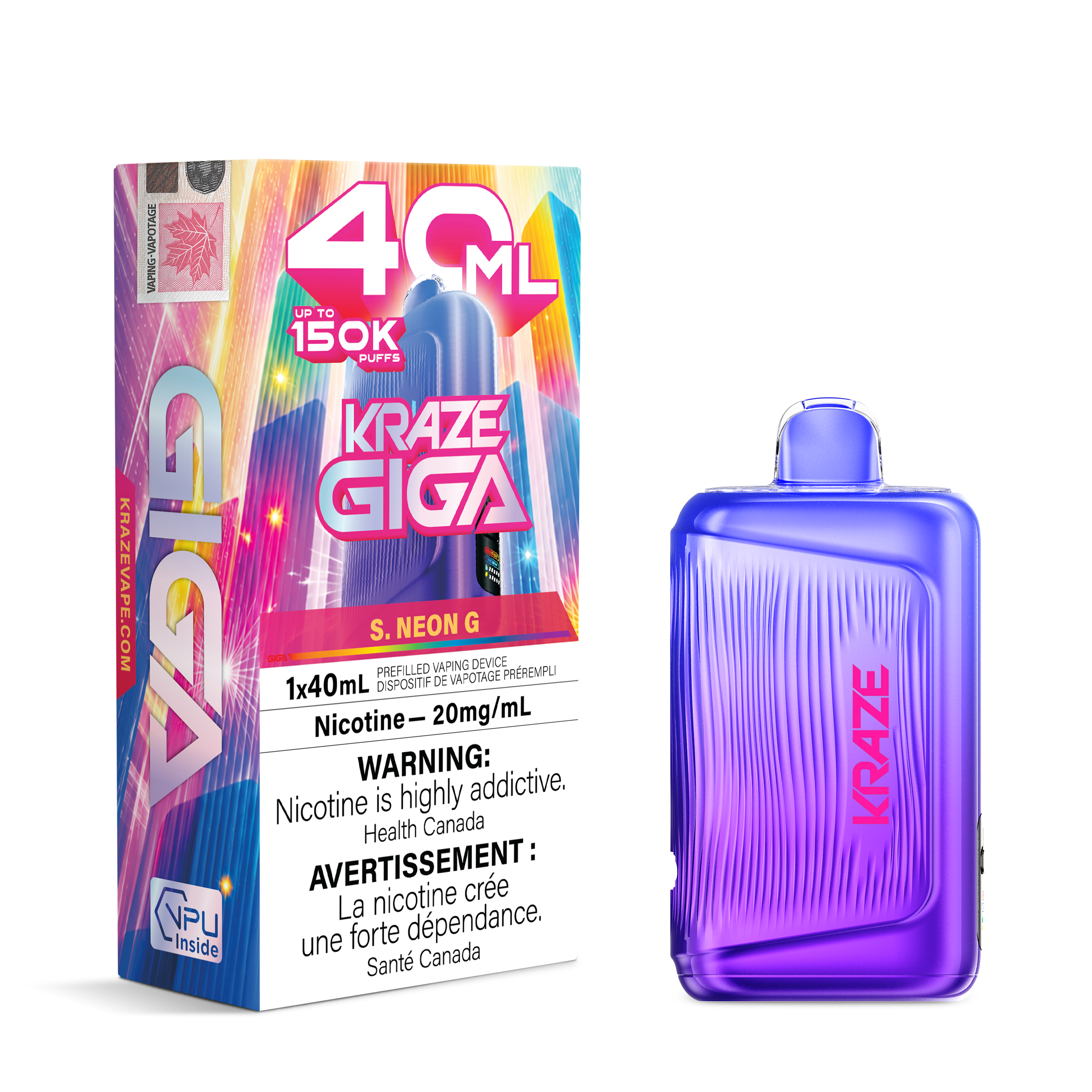 S. NEON G - KRAZE GIGA (40mL)