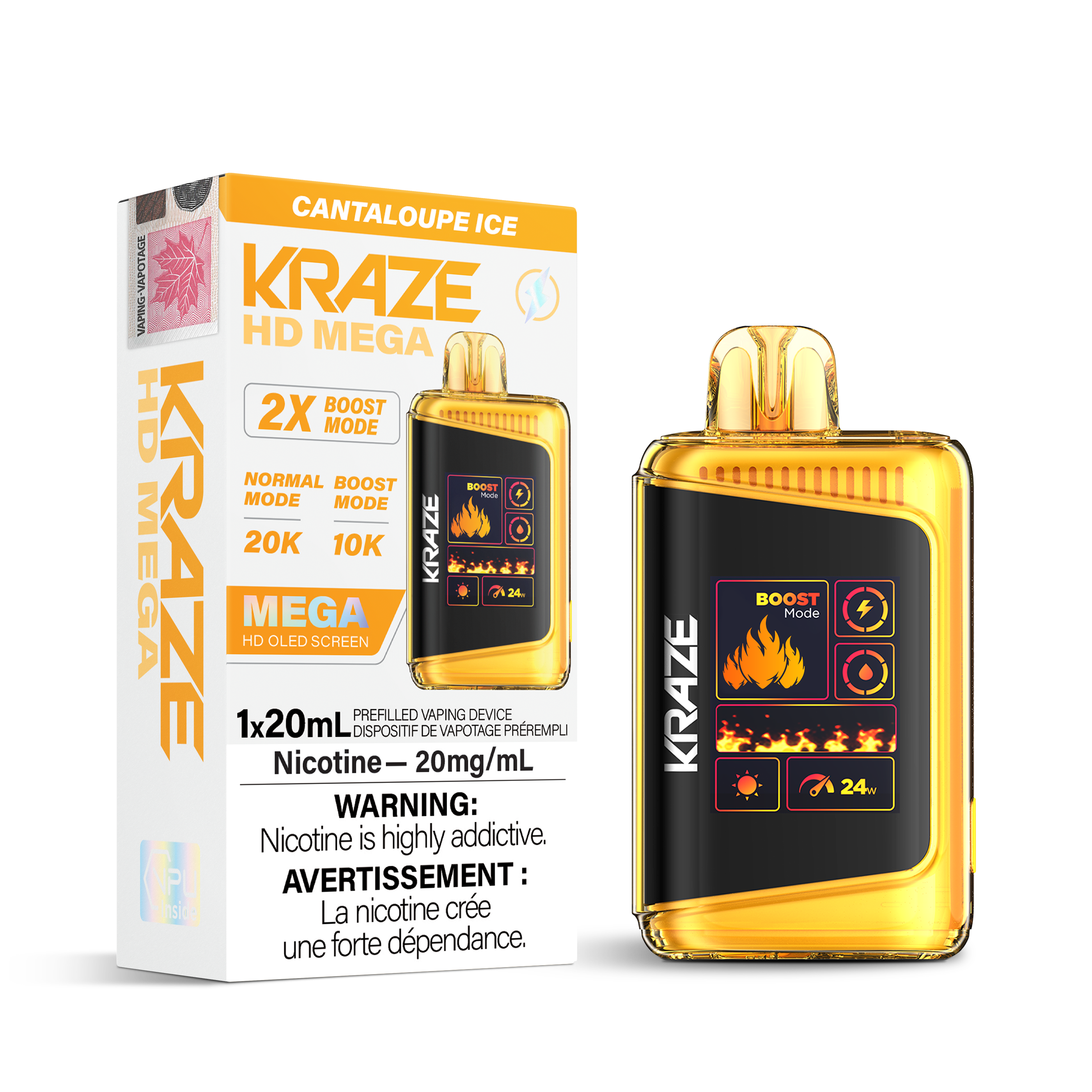 CANTALOUPE ICE - KRAZE HD MEGA