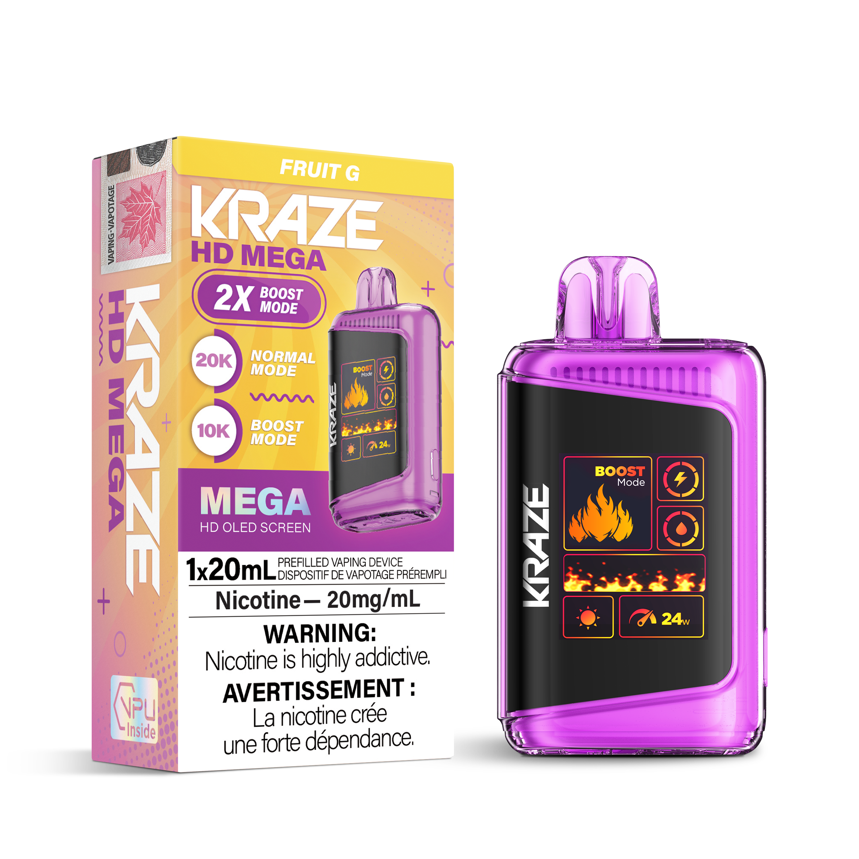 FRUIT G - KRAZE HD MEGA