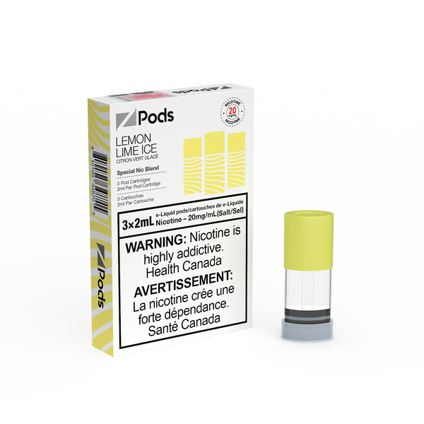 Z-PODS: LEMON LIME ICE (ONTARIO)