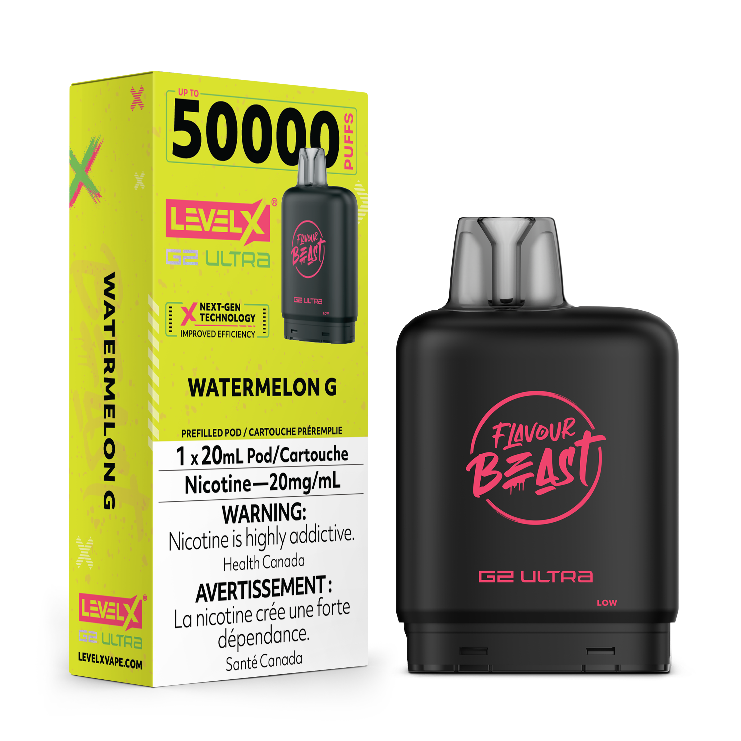 WATERMELON G - FLAVOUR BEAST LEVEL X G2 ULTRA (20mL)