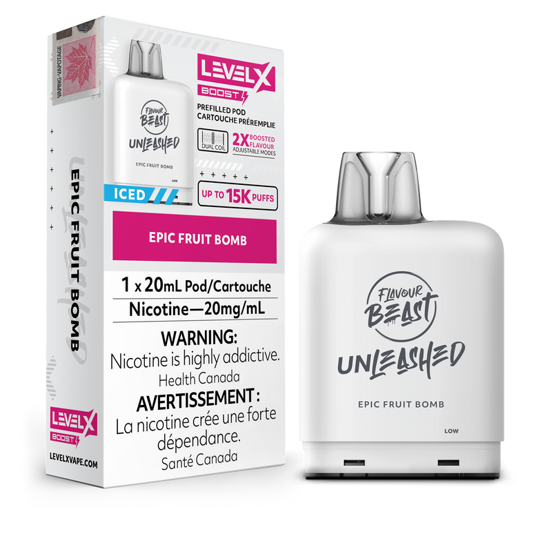 EPIC FRUIT BOMB - LEVEL X FB UNLEASHED BOOST (20mL) (ONTARIO)