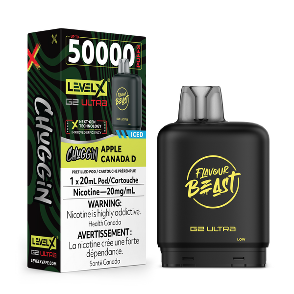 APPLE CANADA D - FLAVOUR BEAST LEVEL X G2 ULTRA (20mL) (ONTARIO)