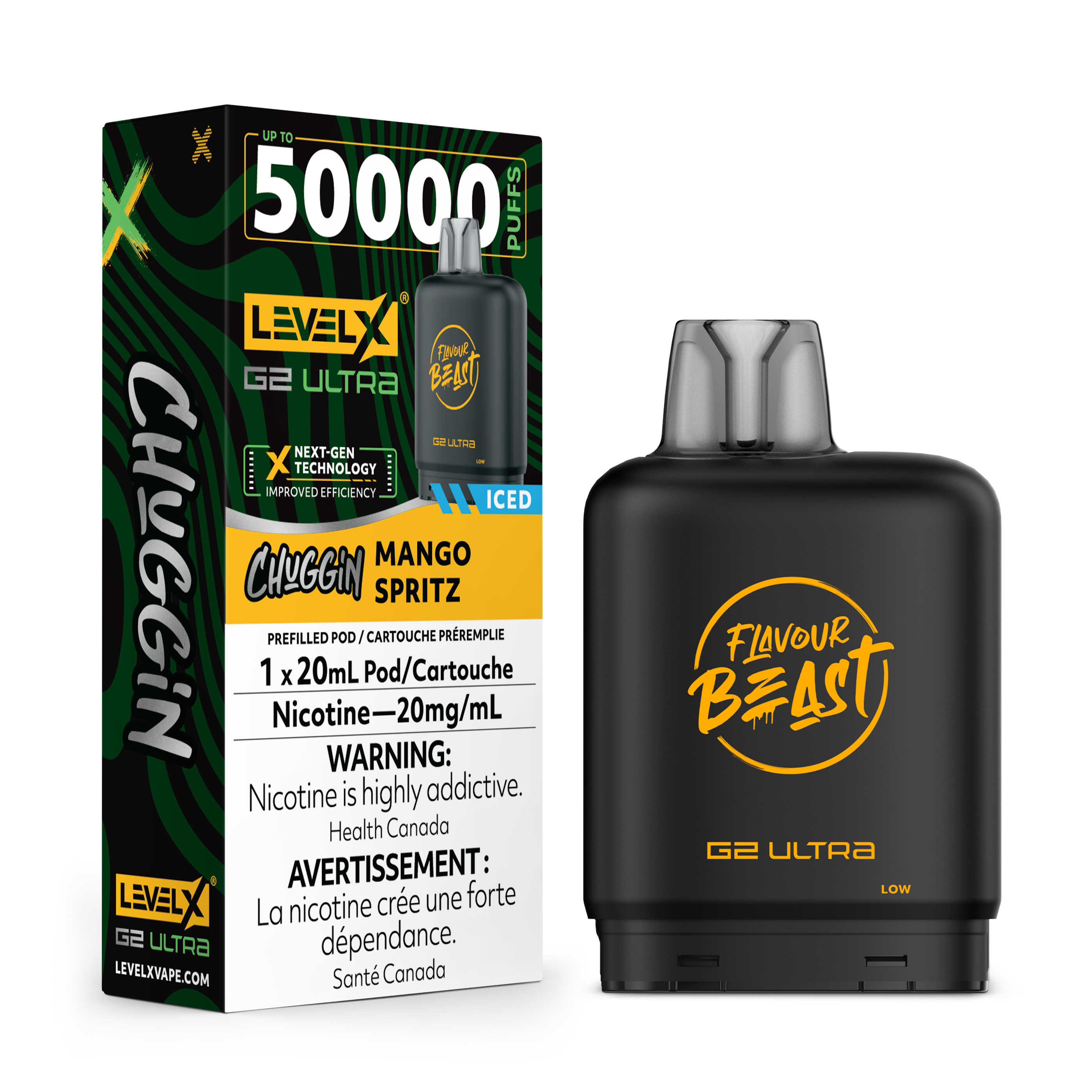 MANGO SPRITZ - FLAVOUR BEAST LEVEL X G2 ULTRA (20mL) (ONTARIO)