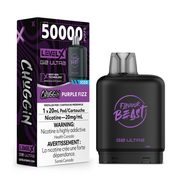 PURPLE FIZZ - FLAVOUR BEAST LEVEL X G2 ULTRA (20mL) (ONTARIO)