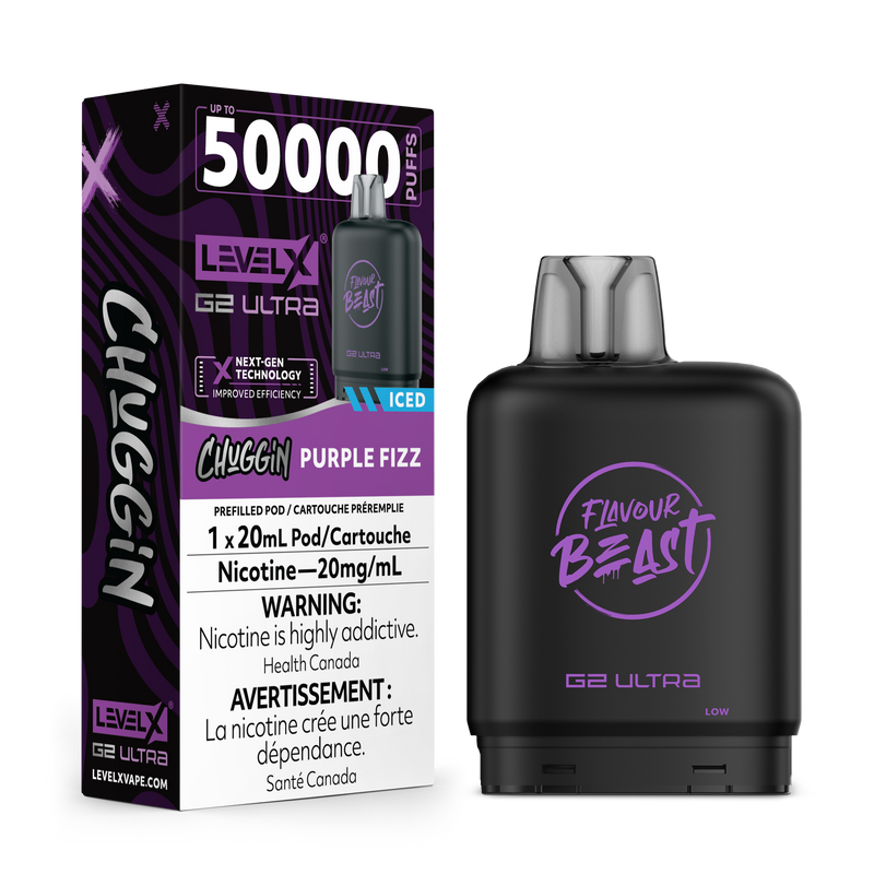 PURPLE FIZZ - FLAVOUR BEAST LEVEL X G2 ULTRA (20mL) (ONTARIO)