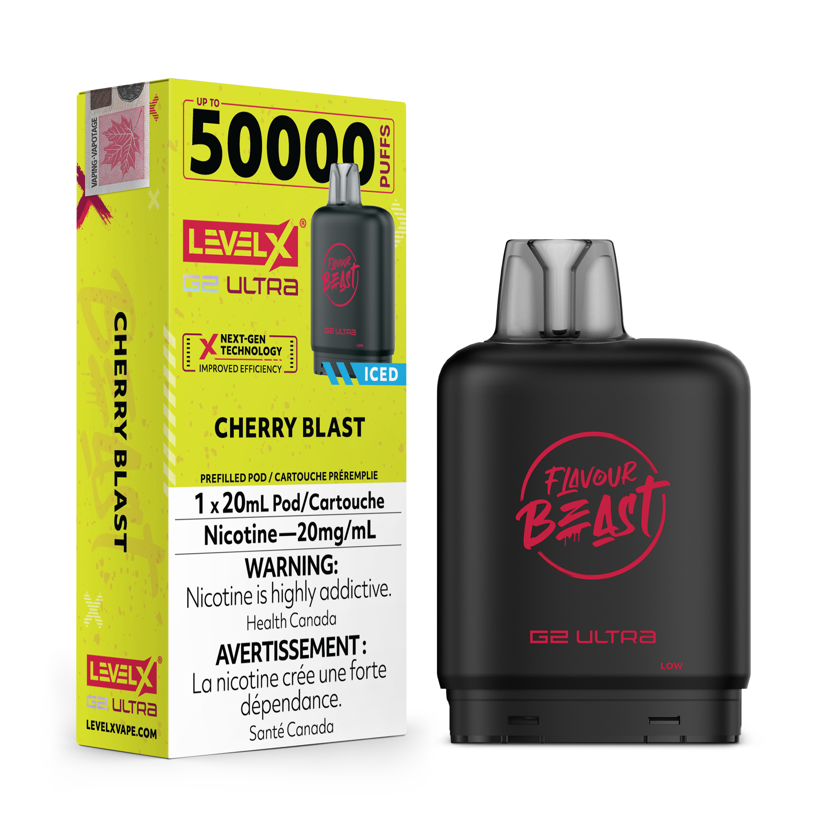 CHERRY BLAST - FLAVOUR BEAST LEVEL X G2 ULTRA  (20mL) (ONTARIO)