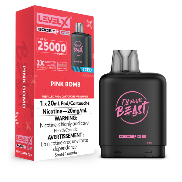 PINK BOMB - LEVEL X FB BOOST (20mL) (ONTARIO)
