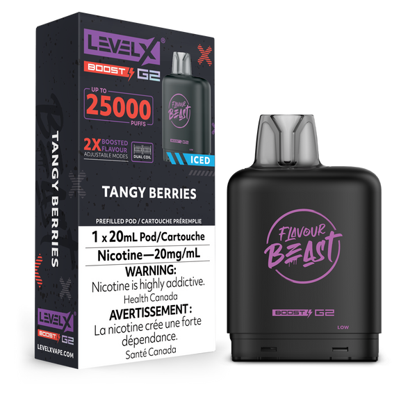 TANGY BERRIES - LEVEL X FB BOOST (20mL) (ONTARIO)