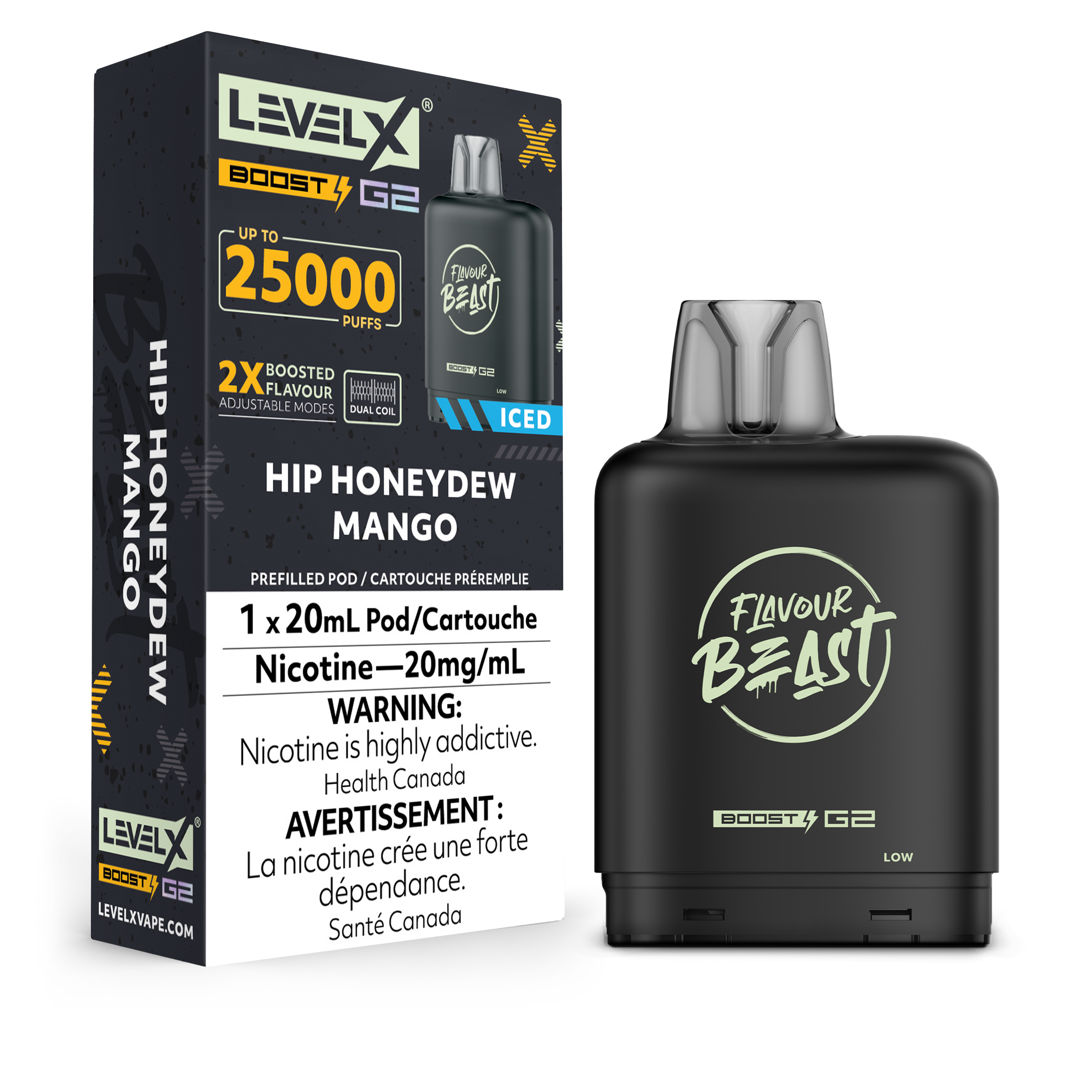 HIP HONEYDEW MANGO - LEVEL X FB BOOST (20mL) (ONTARIO)