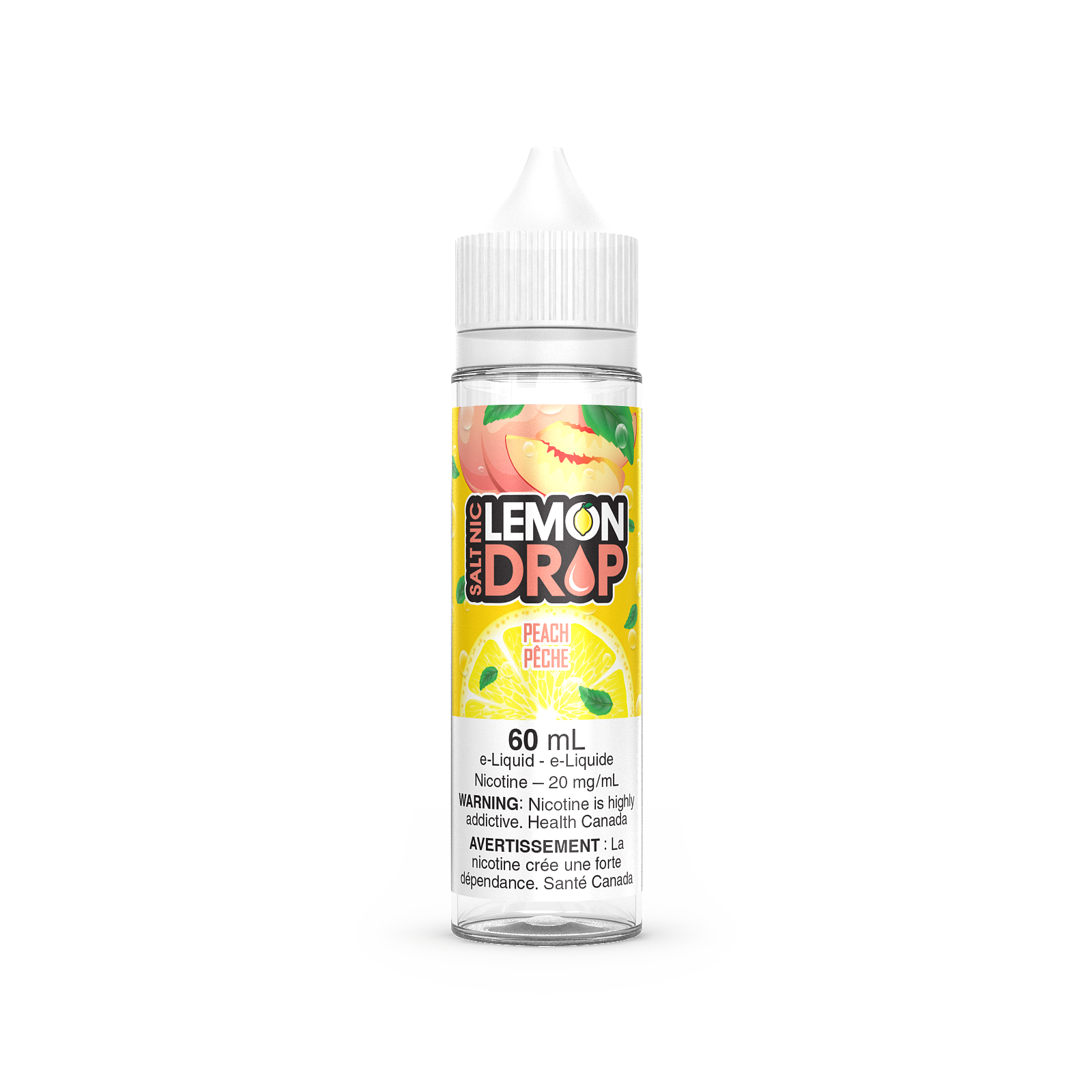 PEACH BY LEMON DROP SALT (60mL)