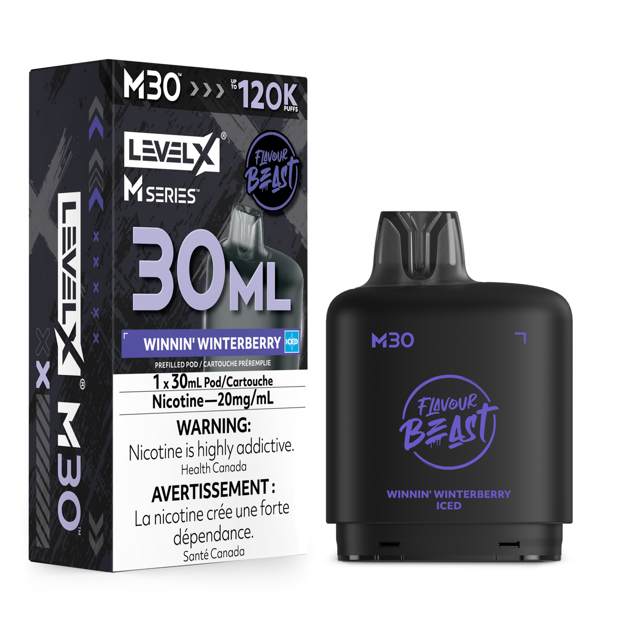WINNIN' WINTERBERRY ICED - LEVEL X M30 (30mL) *LEVEL X M DEVICE REQUIRED*