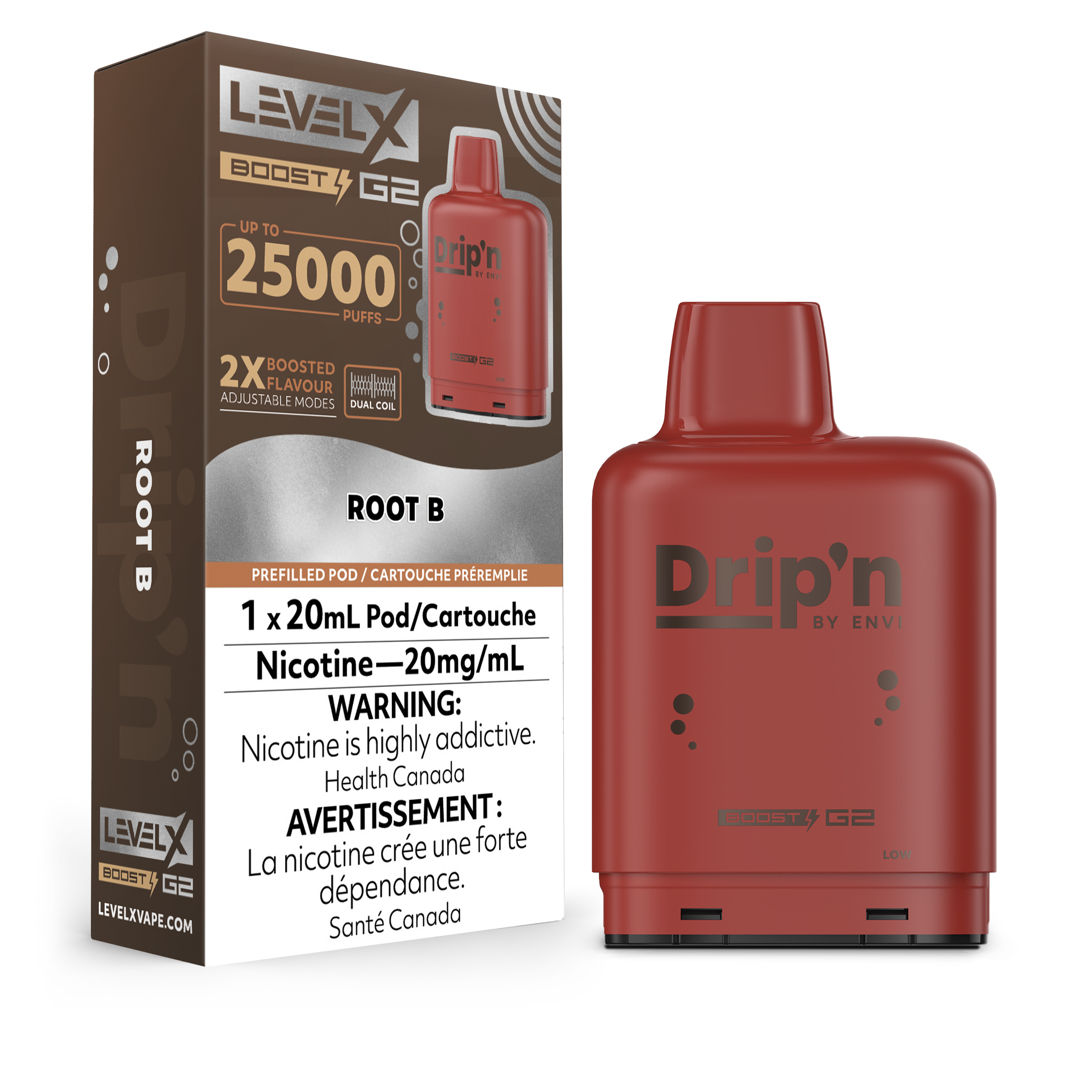 ROOT B - LEVEL X DRIP'N BOOST (20mL) (ONTARIO)