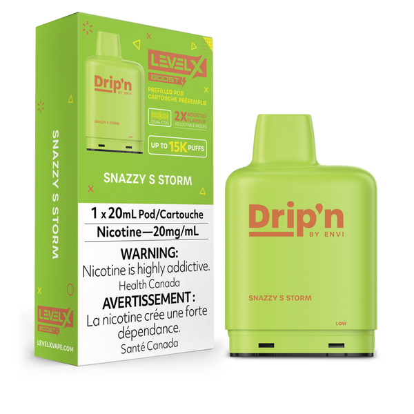 SNAZZY S STORM - LEVEL X DRIP'N BOOST (20mL) (ONTARIO)