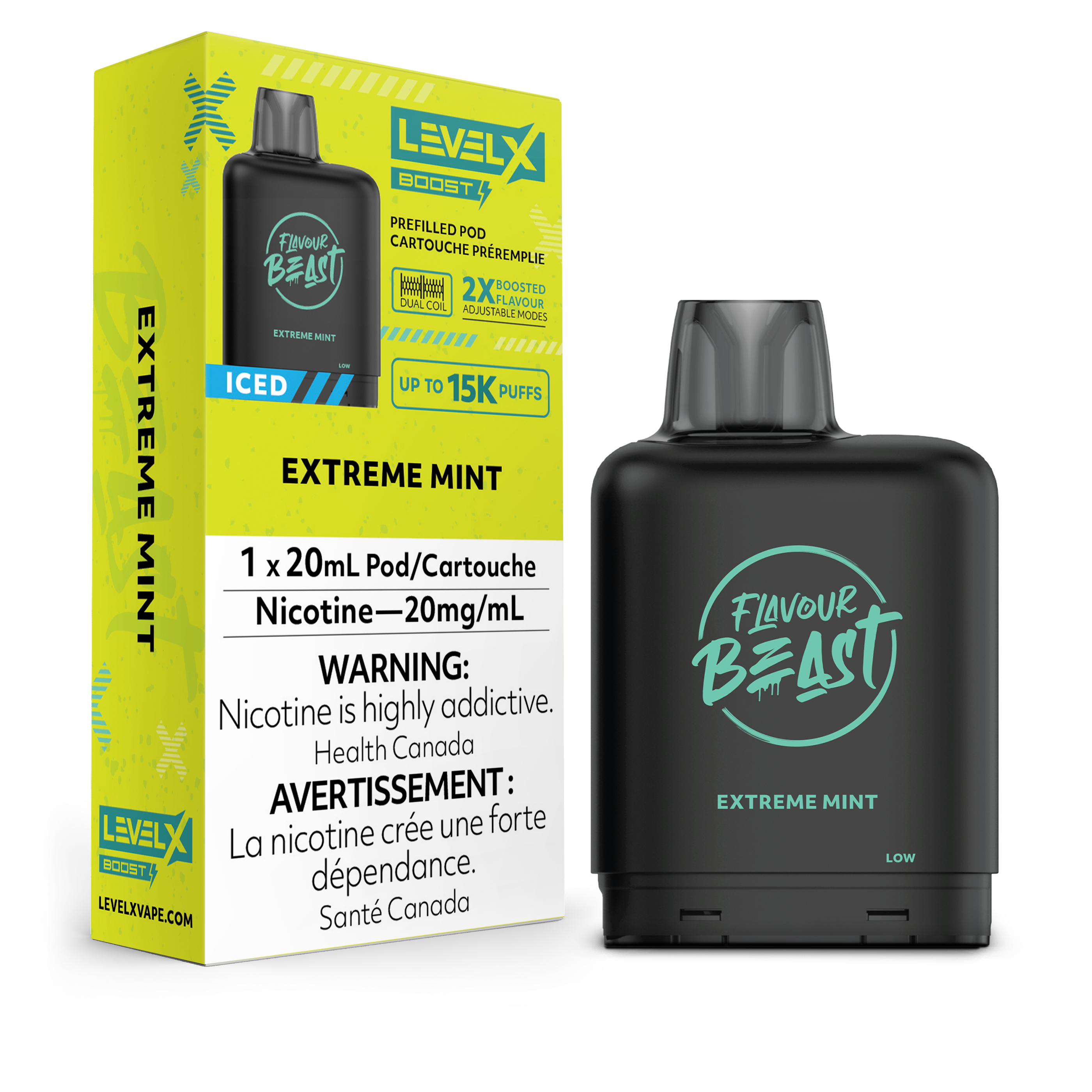 EXTREME MINT - LEVEL X FB BOOST (20mL) (ONTARIO)