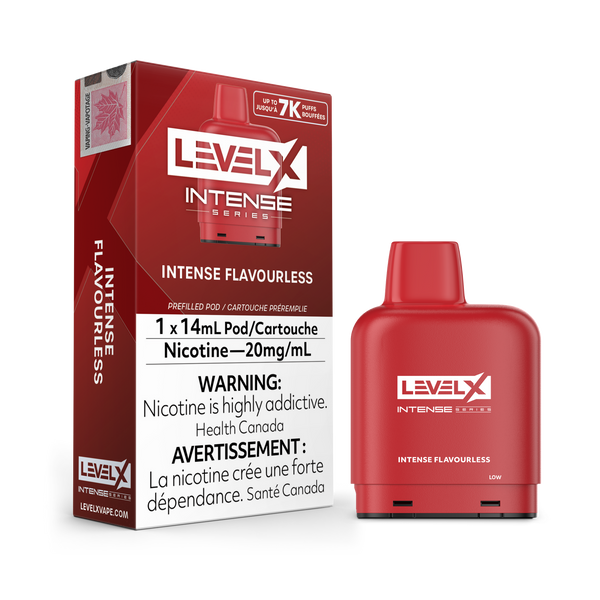 INTENSE FLAVOURLESS - LEVEL X POD INTENSE SERIES 14mL (ONTARIO)