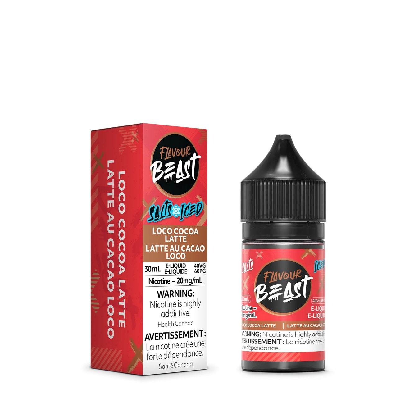 LOCO COCOA LATTE - FLAVOUR BEAST E LIQUID (30mL)