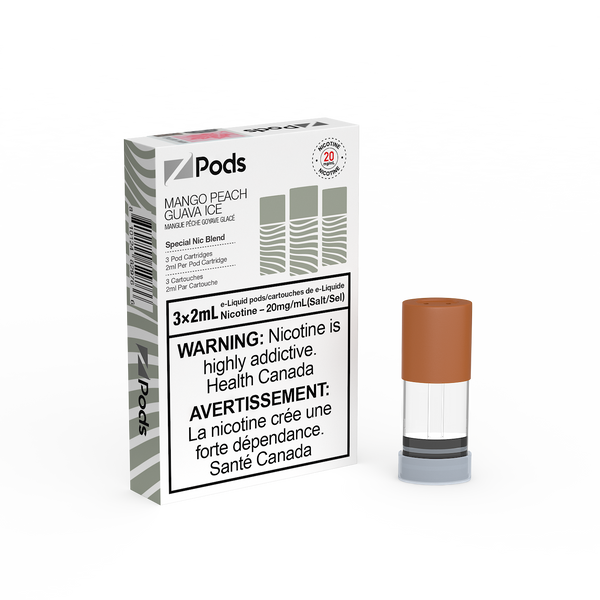 Z-PODS: MANGO PEACH GUAVA ICE (ONTARIO)