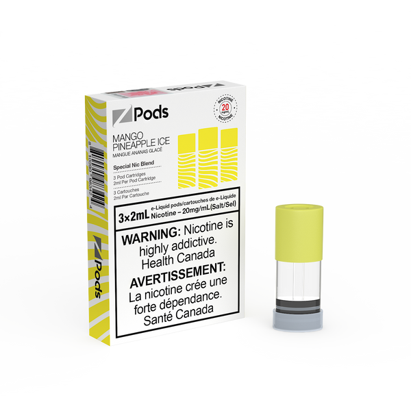Z-PODS: MANGO PINEAPPLE ICE (ONTARIO)