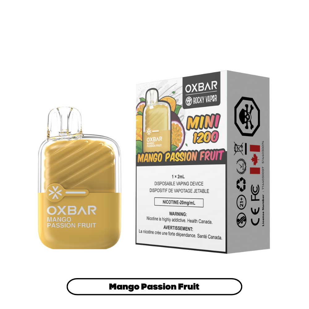 MANGO PASSION FRUIT - OXBAR MINI 1200 (ONTARIO)