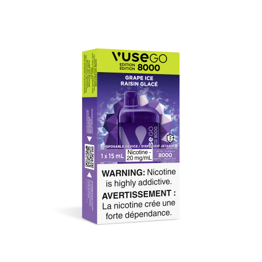 GRAPE ICE - VUSE GO 8000 (ONTARIO)