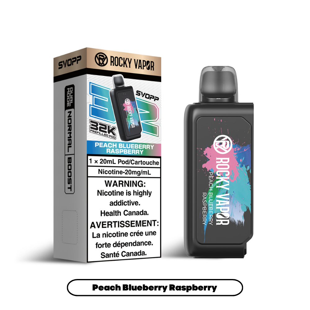 PEACH BLUEBERRY RASPBERRY - OXBAR SVOPP 32K POD SYSTEM (SVOPP DEVICE REQUIRED) (ONTARIO)