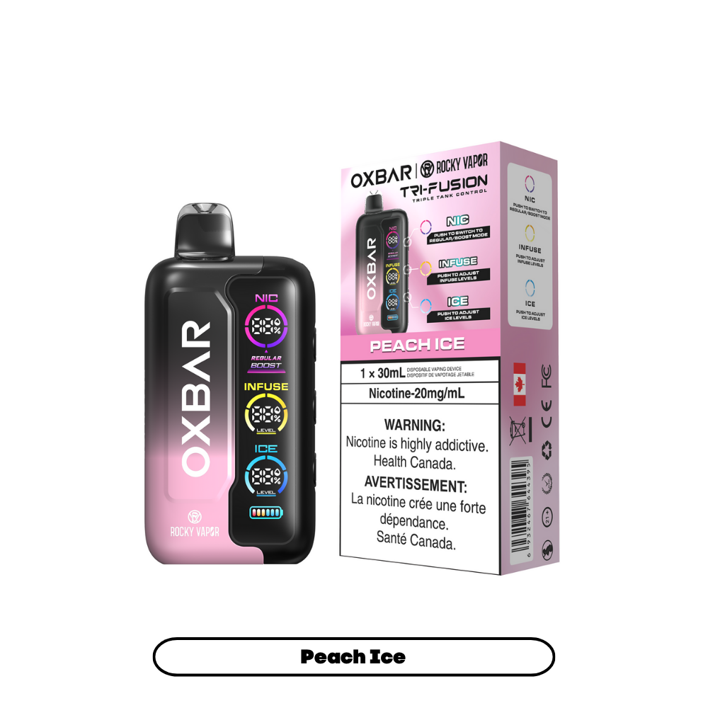 PEACH ICE - OXBAR TRI FUSION (30mL)