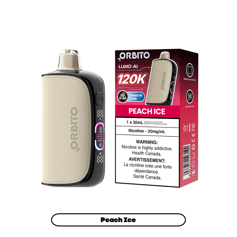 PEACH ICE - ORBITO LUMO AI 120K (30mL)