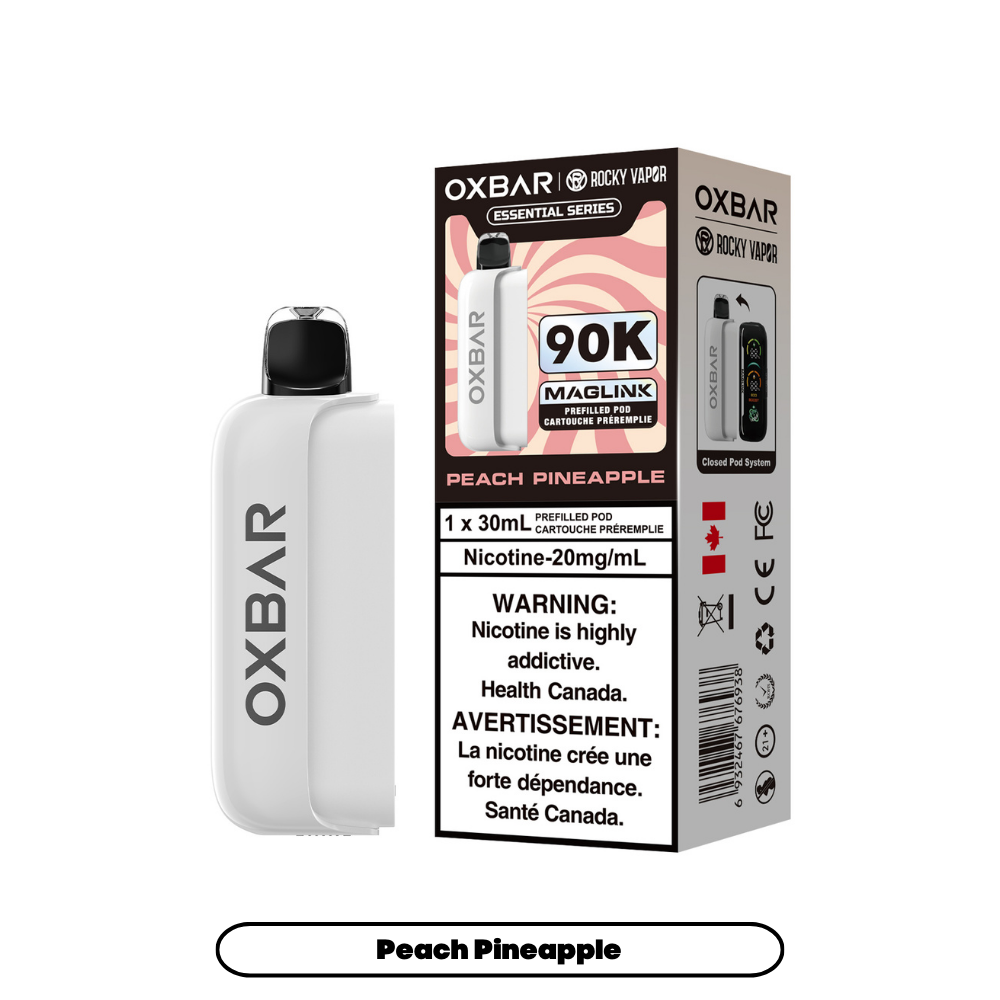 PEACH PINEAPPLE - OXBAR MAGLINK *HYBRID DISPOSABLE* (POD ONLY) (30mL)